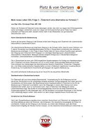 3.1 dba neuabschlüsse, revisionen und situation in der schweiz. Osterreich Eine Alternative Zur Schweiz