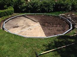 Rasen sollte man im frühjahr sähen. Pooluntergrund Fur Einen Aufstellpool Sand Betonplatte Abtragen
