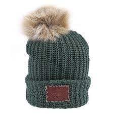 Hunter Pom Beanie Natural Pom Love Your Melon Pom Beanie Love Your Melon Love Your Melon Beanie