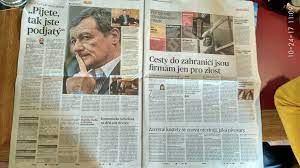 Informuje o tom spravodajský portál tn.cz s tým, že návrh sa týka aj babišovej niekdajšej poradkyne jany. Independent Mf Dnes Article About Capi Hnizdo Album On Imgur