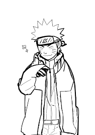 Dibujos e imágenes para pintar de naruto. Lindo Naruto Para Colorear Razukraski Com