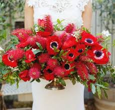 Celebrate a special occasion by sending a spring floral arrangement that also commemorates the season. Red Wedding Flower Ideas Confetti