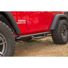 Learn how with sj denham chrysler jeep fiat today! 2012 2018 Jeep Wrangler Nerf Bars 2 Doors Rugged Ridge 11596 05
