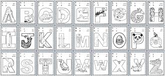 Abecedaire Nb Abecedaire Abecedaire Maternelle Alphabet A Colorier