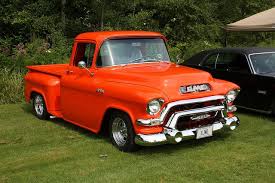 Image result for Orange 1956 Truck