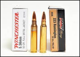 You can fire.223 rem cartridges in 5.56mm chambers with this longer leade, but you will generally have a slight loss in accuracy and velocity over firing the.223 round in the chamber with the shorter leade it was. Pin On 223 Vs 5 56 Ammo