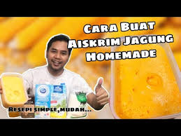 Jadi ciktom tertarik nak cuba buat aiskrim malaysia versi magnum ni cuma sayang keadaan peti ais sejuk beku tidak mengizinkan hajat ciktom. Cara Buat Aiskrim Jagung Homemade How To Make Corn Icecream Homemade Youtube