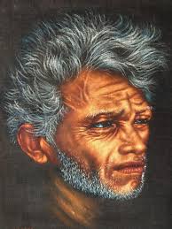 Edgar Leeteg Velvet Painting TAHITIAN CHIEF