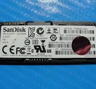 SanDisk A110 256gb M.2 2260 PCIe X2 SSD