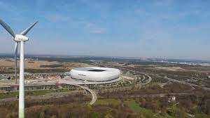 Weitere ideen zu fußballstadion, stadion, münchen. Munchen Von Oben Allianz Arena Heimat Des Fc Bayern Munchen Dji 4k Youtube