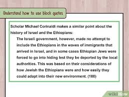 Apa style dictates that you use a block quote based on the number of words. 5 Ways To Quote In A Research Paper Wikihow