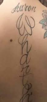 Check spelling or type a new query. Woman S Possessive Ex Forces Her To Get Nine Tattoos Of His Name On Her Body