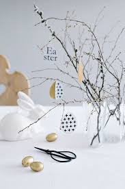 Osteranhanger In Schwarz Weiss Free Printable Osterstrauch Osterbasteln Selber Machen Ostern