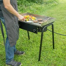 Backyard Pro Double Burner Liquid Propane Outdoor Steel Patio Stove Range Grill For Sale Online Ebay