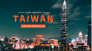 Discover all the government's online information and services here. Ballin On A Budget 3d2n In Taiwan For Just Php 10 000 All In Klook Travel Blog