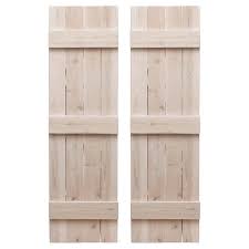 This house combines brick and wood in a visually interesting way. Dogberry 14 In W X 72 In H Whitewash Board And Batten Wood Exterior Shutters Lowes Com In 2021 Shutters Exterior Traditional Shutters Board And Batten Exterior