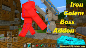 Iron golems are neutral mobs added in update 0.12.1. Iron Golem Boss Addon For Minecraft Pe 1 18 0 1 17 41 Download