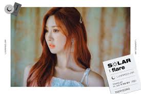 CONCEPT - LUNARSOLAR (루나솔라) 1st Single [SOLAR: flare] Concept photo 2: ( TAERYEONG) | Hallyu+