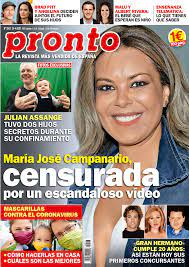 La preluna de miel de maría patiño. Portada Pronto Maria Jose Campanario Censurada Por Un Escandaloso Video