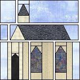 Church House Quilt Patterns House Quilt Block Quilt Blocks