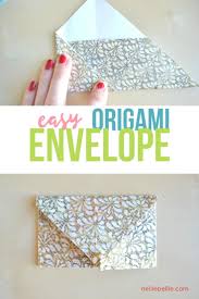 The Easy Way To Fold A Paper Envelope With Video Tutorial