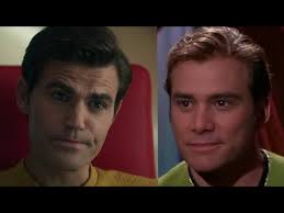 Jim Carrey as James Kirk in Star Trek Strange New Worlds
