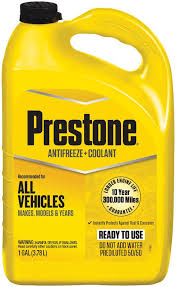 Maybe you even notice antifreeze leaking from the front of your engine or detect the solution's sweet smell when. Prestone All Vehicles 10yr 300k Mi Antifreeze Coolant 1 Gal Ready To Use Walmart Com Walmart Com