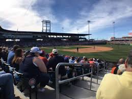 Sloan Park Section 119 Home Of Chicago Cubs Mesa Solar Sox