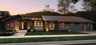 Contemporary ranch house plans with their clean lines, simple shapes and open spaces, can be decorated in a variety of styles. Plan 69402am Single Story Contemporary House Plan In 2021 Modern Contemporary House Plans Modern Style House Plans Ranch House Plans