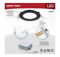 S11874 10WLED/DW/4/CCT-SEL/RND/RD/BK
