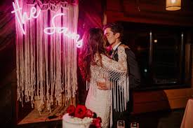 Stand out at your next party or nighttime event with neon themed party supplies from windy city novelties. 27 Neon Wedding Signs To Brighten Up Your Reception