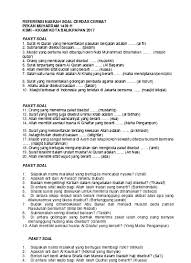 Untuk mempermudah bagi yang membutuhkan contoh soal lcc islam tingkat sd ini disediakan format file ms word yang bisa di download pada link diakhir post. Top Pdf Latihan Soal Cerdas Cermat Agama Islam 123dok Com