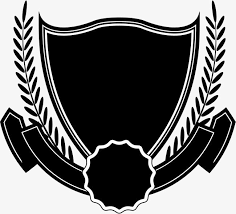 Black Shield Ribbon Ribbon Logo Black And White Logos Half Sleeve Tattoo Stencils