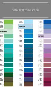 3x delia cameleo pink silber violette färbung haar toner taschentücher färben pink & blau mischen? Satin Ice Mixing Guide Cool Colours Farben Mischen Fondant Satin Ice Colour Mixing Guide Báº£ng Phá»'i Mau