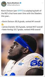 Tomlin's Flaws Exposed by Kevin Dotson's Play at Rams