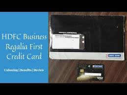 Click here to know more. Hdfc à¤¬ à¤œà¤¨ à¤¸ à¤° à¤—à¤² à¤¯ à¤«à¤° à¤¸ à¤Ÿ à¤• à¤° à¤¡ à¤Ÿ à¤• à¤° à¤¡ Hdfc Business Regalia First Credit Card Unboxing Features