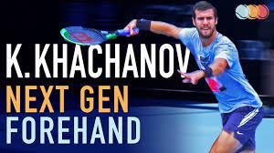 Karen khachanov's forehand will benefit from the conditions this year. Atp Karen Khachanov Next Gen Forehand Slow Motion Youtube