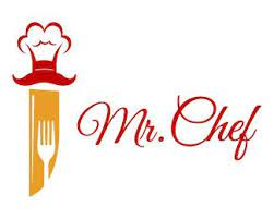 Mr Chef Logo Design Unique And Creative Design Logo Of Knife With The Chef Hat And Mustache In A Very At Food Safety Tips 9 Month Baby Food Chef Logo Design