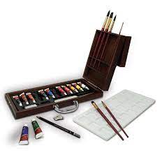 Essentials Tm Artist Set Watercolor Painting Walmart Com Watercolor Paint Set Artists Set Paint Set