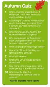 Read on for some hilarious trivia questions that will make your brain and your funny bone work overtime. Quiz Autumn 2019 Answers Aka Case Management