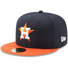Youth New Era Navy Orange Houston Astros Authentic Collection On Field Road 59fifty Fitted Hat In 2021 Fitted Hats New Era Houston Astros