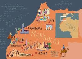 Zoek lokale bedrijven, bekijk kaarten en vind routebeschrijvingen in google maps. Nik Neves Map Of Morocco For Selections Travel Agency Morocco Map Travel Infographic Travel Maps