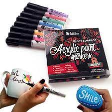 Permanent Paint Pens For Glass Painting Ceramic Porcelain Rock Wood Fabric Canvas Best Choice For Custom M Paint Markers Paint Pens Paint Pens For Rocks