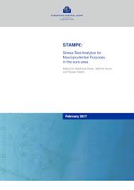 Supervisors need build up a distinct and more complex type of analysis, and should engage with banks now. Pdf Stamp Stress Test Analytics For Macroprudential Purposes In The Euro Area