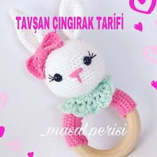 Hepinize Hayirli Geceler Gormedigim Ve Gormeden Cok Sevdigim Ig Dostlarim Tavsan Cingirak Tarifim Hazir Yogunlugumd Amigurumi Amigurumi Doll Crochet Bear