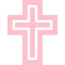 Cross With Pink Clipart Croix Catholique Catholique Croix