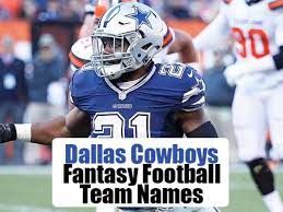 Dallas Cowboys Fantasy Football Team Names 2021 Athlonsports Com Expert Predictions Picks And Previews