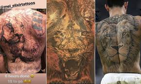 Memphis depay has an obsession with tattoos. Ben Stokes Undergoes Six Hour Tattoo Of Four Lions On The Eve Of His Ecb Hearing Daily Mail Online