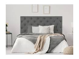 Cuscino cuscini lettura letto schienale senza testata soft case supporto cuscino da lettura capezzale lombare imbottitura imbottita alleviare la fatica lavabile, 5 dimensioni : Letto Testiera Imbottita 160 X 200 Cm Tessuto Grigio Nadra