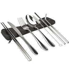 Ditch paper napkins, plastic utensils and straws forever. Reusable Straws And Utensil Sets To Reduce Waste On The Go Therevolutionblog